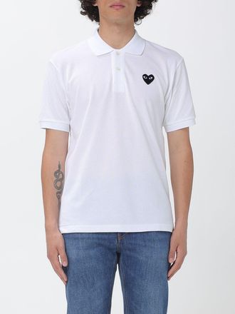 Comme Des Gar&ccedil;ons Polo in cotone con logo