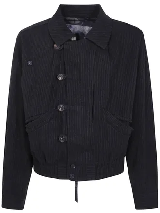 Ziggy Chen Cropped Jacket Hidden Arc