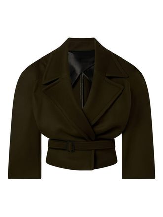 Stella McCartney Coats Dark Khaki