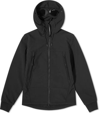 C.P. Company Shell-R Goggle Jacket - Heren - Zomerjassen - Zwart - XS - Polyester - Jassen
