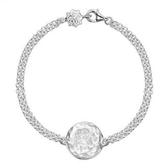 Dower & Hall Engravable Disc Story Bracelet