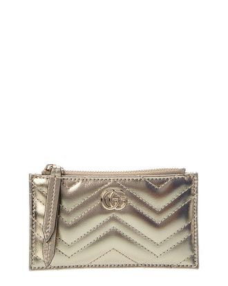 Gucci Gg Marmont Leather Key Pouch
