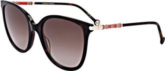 Carolina Herrera Womens Ch0023s 55Mm Sunglasses