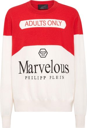 Philipp Plein Cashmere Pullover Round Neck LS Marvelous