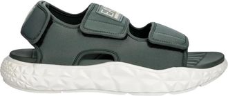 Emporio Armani Emporio Armani Ea7, Schoenen, Heren, Groen, 42 EU, Polyester, Kombat Sandalen