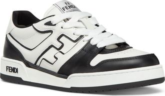Fendi FF Match Sneaker in Nero/Bianco at Nordstrom, Size 13Us