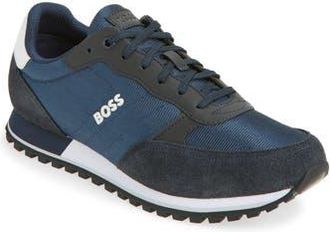 BOSS Parkour Runn Sneaker in Dark Blue at Nordstrom Rack, Size 13Us / 12Uk