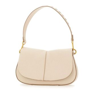 Gianni Chiarini Shoulder Bags, female, Beige, Size: ONE SIZE Helena Round Shoulder Bag