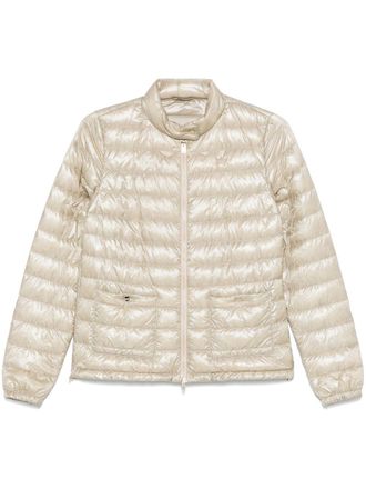 Herno padded jacket - women - Polyamide/Goose Down/Polyamide/Goose Feather - 40 - Neutrals