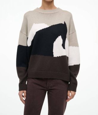 Staud Giada Sweater In Stables