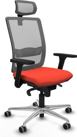 Piqueras y Crespo Sedia Da Ufficio Piqueras Y Crespo Sila Haches Schiuma Iniettata Poggiatesta Regolabile