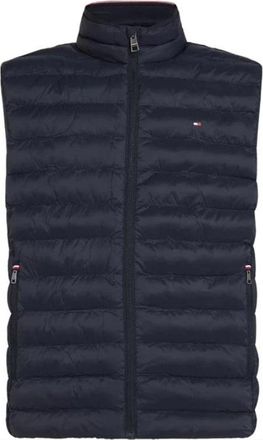 Tommy Hilfiger Jassen, Heren, Blauw, L, Polyester, Packable Vest