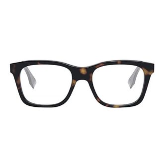 Fendi FE50030I052 Square Full Rim, Dark Havana Eyeglasses - Brown