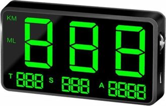 OEM Gps Universal C80, Indicador De Velocidad Universal, Hud, Pantalla De Visualizaci&oacute;n Frontal, Advertencia De Velocidad