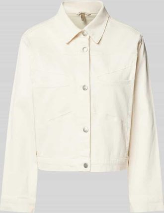 Soyaconcept Jacke mit Brusttaschen Modell ERNA in Beige, Gr&ouml;&szlig;e XXL