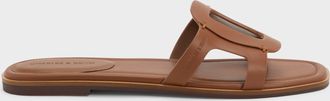 Charles & Keith Easley Cut-Out Slide Sandals