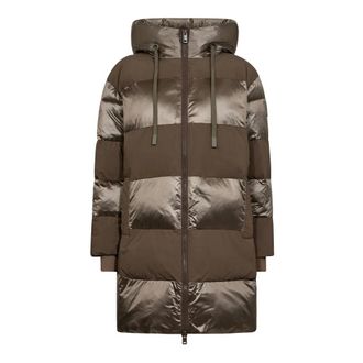 Mos Mosh Parkas, female, Brown, Size: XS Chocolate Chip Block Jacket