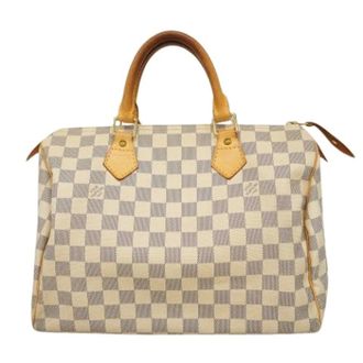 Louis Vuitton Pre-owned Handbags, female, White, Size: ONE SIZE Pre-owned Canvas Handbag