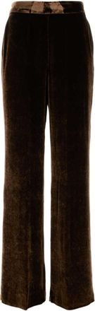 Etro Brown velvet pant