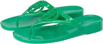 Tommy Hilfiger Vedna Womens Dress Sandals Green : 8 M, Polyester