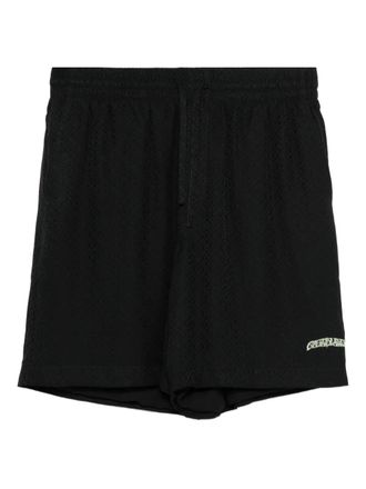 Casablanca Volcano silk shorts - Nero