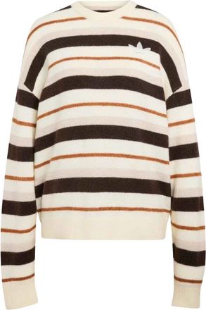 adidas Sudadera de punto a rayas Knit Essentials - Sweatshirts & Hoodies - Mujer - Multicolor - XS