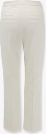Elisabetta Franchi Womens Trousers Essentials White Polyester