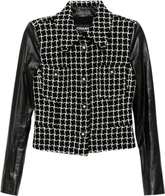 Chanel 2017 single breasted jacket - Black