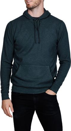 Tailorbyrd Cozy Knit Hoodie in Hunter Green Heather at Nordstrom Rack, Size Xx-Large