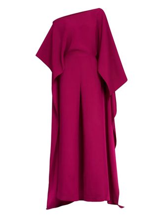 Taller Marmo Jerry asymmetrische jumpsuit met cape - Roze