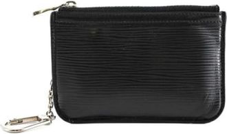 Louis Vuitton Pre-owned Wallets, male, Black, Size: ONE SIZE Pre-owned Coin Purse / Coin Case