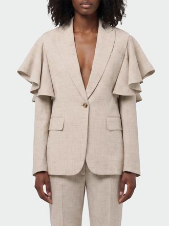Moschino Blazer a monopetto in viscosa