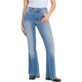 Good American Good Legs Flare Jeans in Indigo1211 at Nordstrom, Size 00P