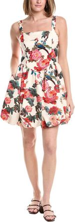 Julia Jordan Printed Faille Sleeveless Dress