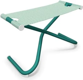 Emu Emu - Snooze Pouf/poggiapiedi Verde Raggrinzato 582/c