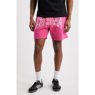 Icecream Shot Cotton French Terry Sweat Shorts in Beetroot Purple at Nordstrom Rack, Size Xxx-Large