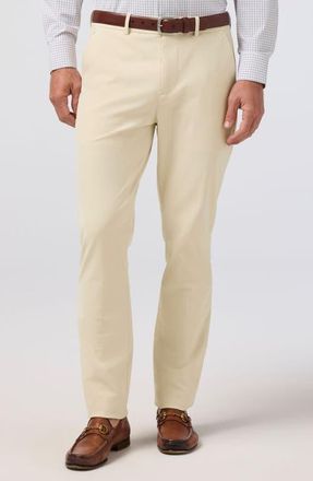 Mizzen+Main Upton Flat Front Chinos in Oat at Nordstrom, Size 34 X 32