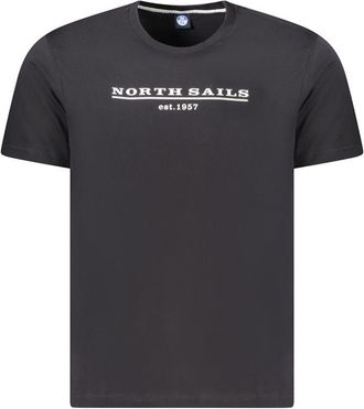 North Sails Mens Tshirt Est 1957 - Dark Grey Cotton - Size X-Large