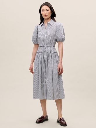 Rebecca Taylor Poplin Shirt Dress