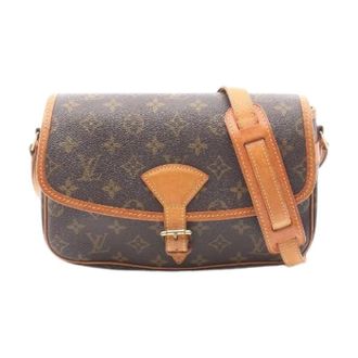 Louis Vuitton Pre-owned Cross Body Bags, female, Brown, Size: ONE SIZE Pre-owned Sologne Monogram Shoulder Bag
