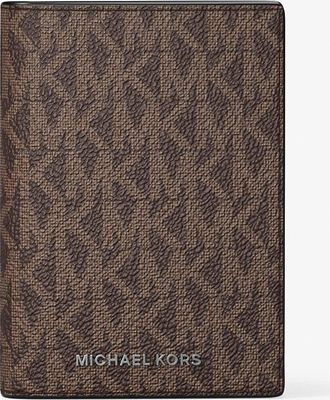 Michael Kors Hudson Signature Logo Bi-Fold Card Case