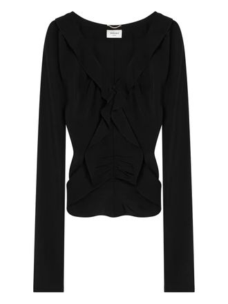 Saint Laurent silk blouse - Black