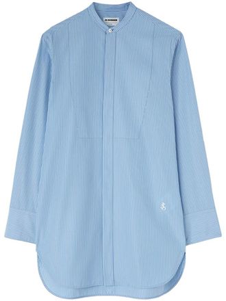 Jil Sander Camicia Saturday a righe - Blu