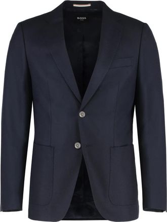 HUGO BOSS Blazers - Heren - Blazers - Blauw - S - Wol - Jassen