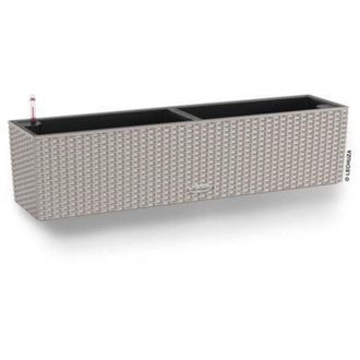 Lechuza Lechuza Jardini&egrave;re - Balconera Cottage 80 - 79 X 19 X 19 Cm - 12 L - Kit Completo - Marr&oacute;n Arena