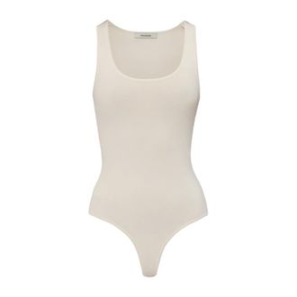 Entire studios Body, female, Beige, Size: 2XS Sleeveless Bodysuit