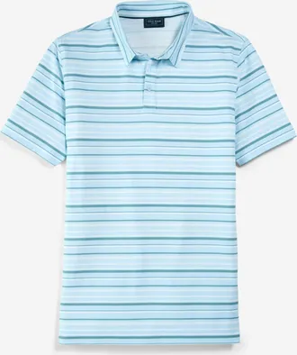 Cole Haan Mens Links Polo Shirt - Blue Size Medium