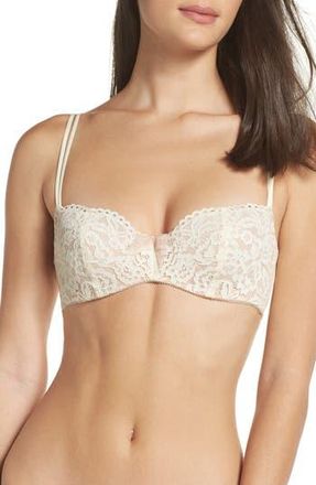 b.tempt'd by Wacoal Ciao Bella Underwire Balconette Bra in Vanilla Ic at Nordstrom Rack, Size 38Dd