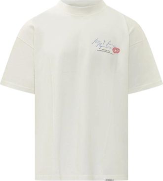 Represent Love and Kisses T-Shirt - Heren - T-shirts - Wit - S - Tops