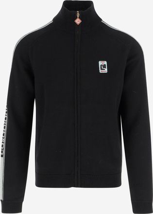 Casablanca Merino Wool Sweatshirt With Logo